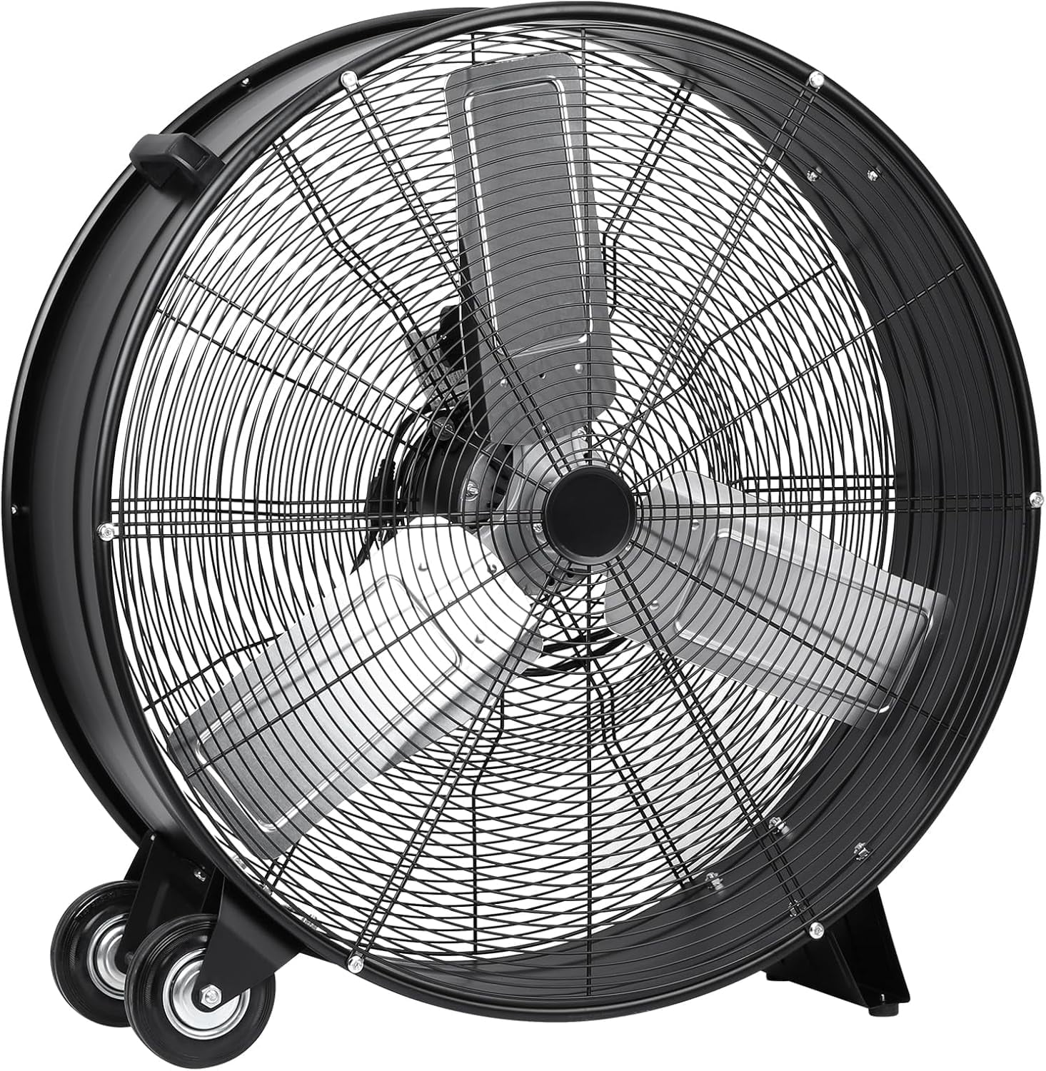 ZIVACATE 30 Inch Industrial Drum Fan High Velocity, 13520 CFM Heavy ...