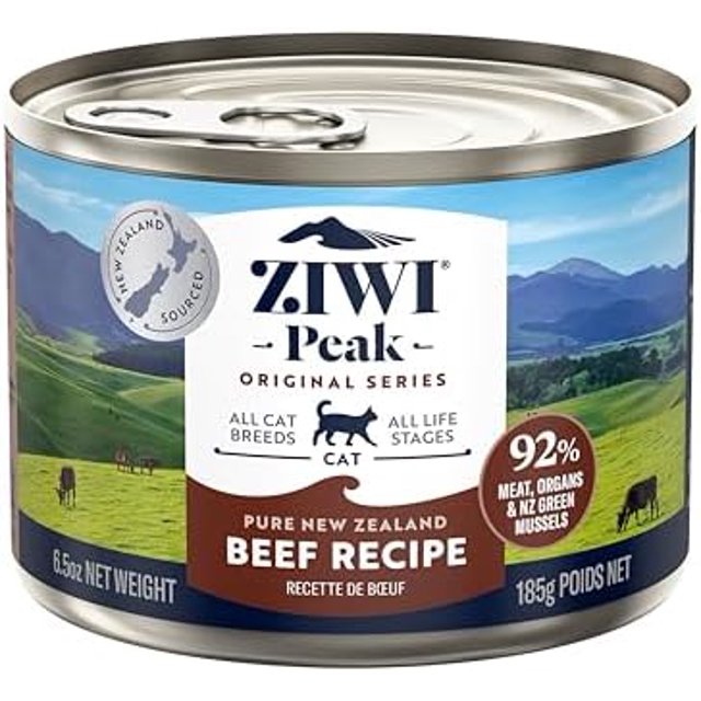 ZIWI Peak Canned Wet Cat Food All Natural, High Protein, Grain Free