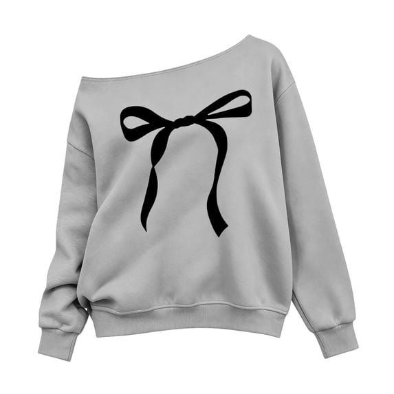 ZIXKCGDSE Girls Off The Shoulder Shirts Fall Long Sleeve Going Out Tops Casual Trendy Clothes Size 7-8 Years