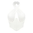 thumbnail image 1 of ZIXKCGDSE Halter Tops for Women Fashion Hollow Crop Top Summer Going Out Party Clubbing Size M, 1 of 4