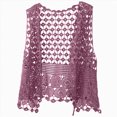 thumbnail image 1 of ZIXKCGDSE Lightweight Cardigans for Women Summer Vest Fashion Hollow Knitted Open Front Top Size One Size, 1 of 4