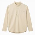 thumbnail image 1 of ZIXKCGDSE Men's Long Sleeve Henley Shirts Comfortable Breathable Pullover Tops Going Out Size S, 1 of 4