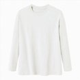 thumbnail image 1 of ZIXKCGDSE Mens Shirt Casual Long Sleeves Crew Neck Pullover Tops Versatile Everyday Wear Size M, 1 of 5