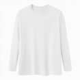 thumbnail image 1 of ZIXKCGDSE Mens Shirt Casual Long Sleeves Crew Neck Pullover Tops Versatile Everyday Wear Size XL, 1 of 5