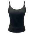 thumbnail image 1 of ZIXKCGDSE Tank Tops for Women Round Neck Adjustable Spaghetti Strap Sleeveless Summer Shirt Size M, 1 of 3