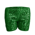 thumbnail image 1 of ZIXKCGDSE Women Sequins Shorts Low Waist Summer Bottoms Hot Pants Clubwear Fashion Clothing Size L, 1 of 4