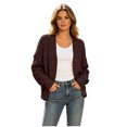 thumbnail image 1 of ZIXKCGDSE Womens Cardigan Fall Knit Sweater Button Down Coat Business Casual Travel Outfits Size M, 1 of 3