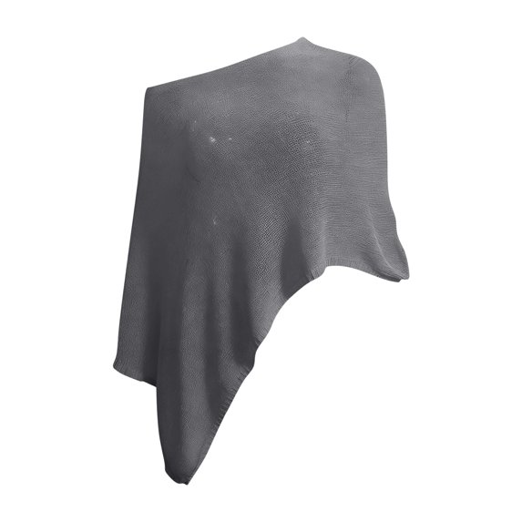 ZIXKCGDSE Womens Fashion Cover Ups Lightweight Knitted Cape Top Beach Vacation Going Out One Size