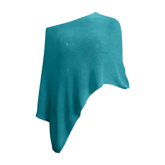 ZIXKCGDSE Womens Fashion Cover Ups Lightweight Knitted Cape Top Beach Vacation Going Out One Size