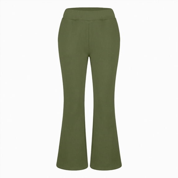 ZIXKCGDSE Womens Flared Yoga Pants with Pockets High Waisted Flare Leggings Dress Pants Size 2XL