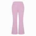 thumbnail image 1 of ZIXKCGDSE Womens Flared Yoga Pants with Pockets High Waisted Flare Leggings Dress Pants Size XL, 1 of 4