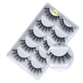thumbnail image 1 of ZIYIMEI Faux Mink Lashes Handmade 3D Effect Multi-Layer Eyelashes, 5 Pairs, 1 of 5