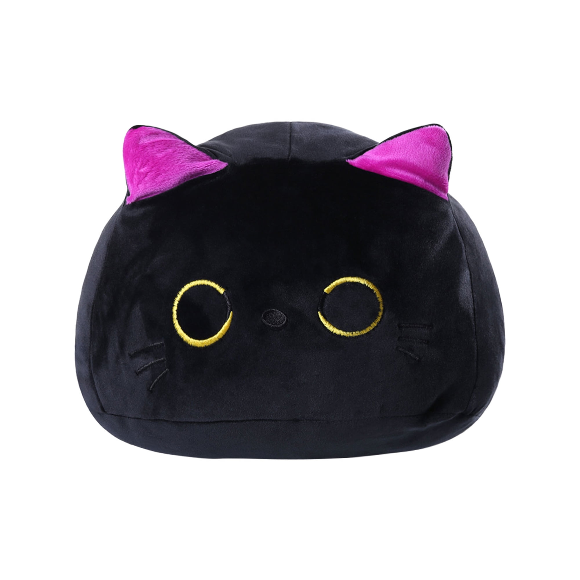 ZIYIXIN Cute Stuffed Animals Black Cat Plush Pillow Cushion Doll