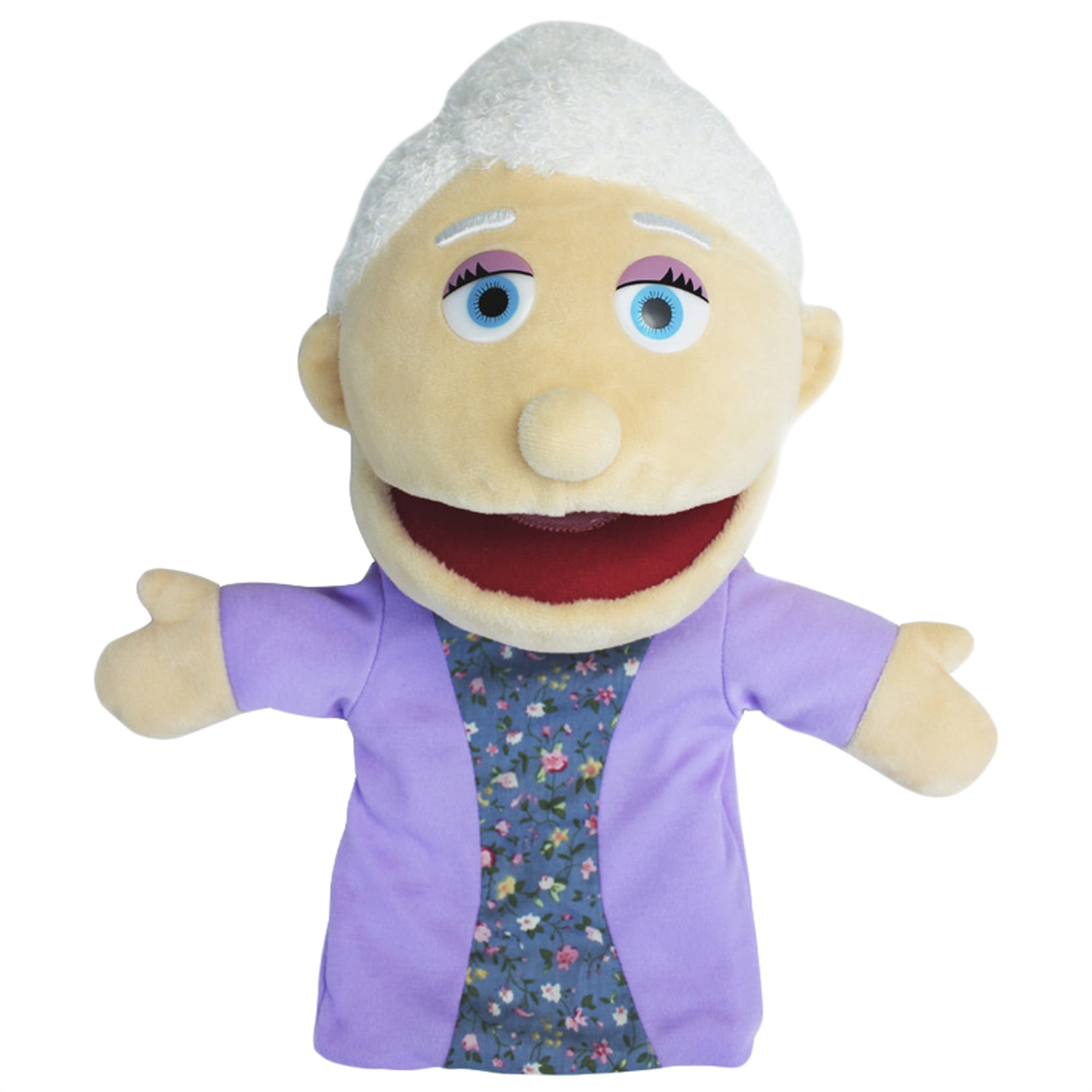 Chestea Jeffy Puppet Plush Toy, 60cm Hand Puppet, Mischievous Funny Puppets  Toy With Working Mouth, Cartoon Soft Stuffed Toy For Home Decoration Birth