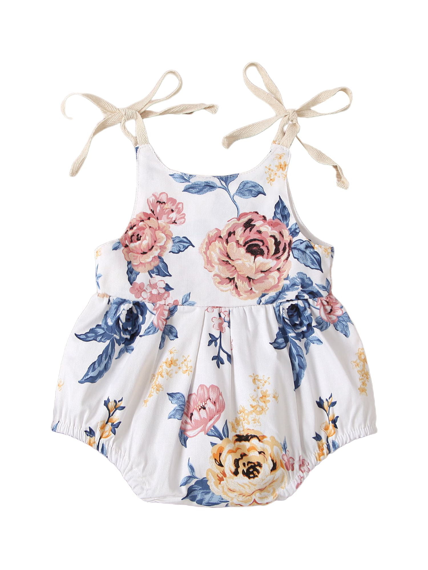Summer Arrival Baby Girls Hollow-out Pattern bodysuit Bodysuits with Collar