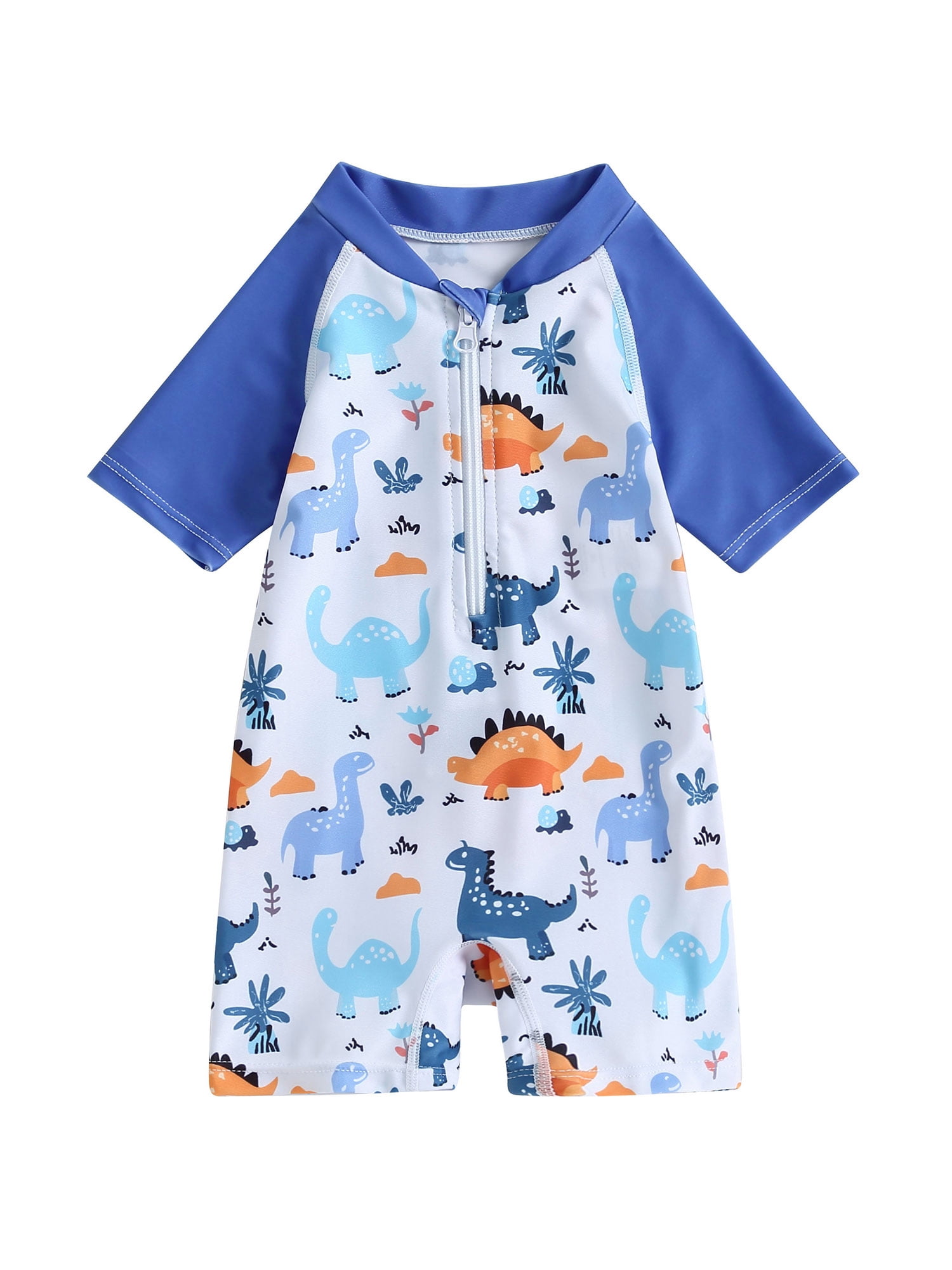 Prodoh Lil Reef Baby Rashguard Swimsuit, Windsurfer Fish Print