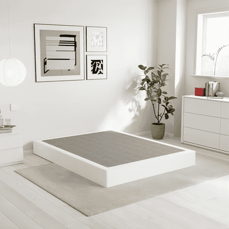 ZIYOO 4 Inch Metal Box Spring, Heavy - Duty Mattress Foundation,Full Size