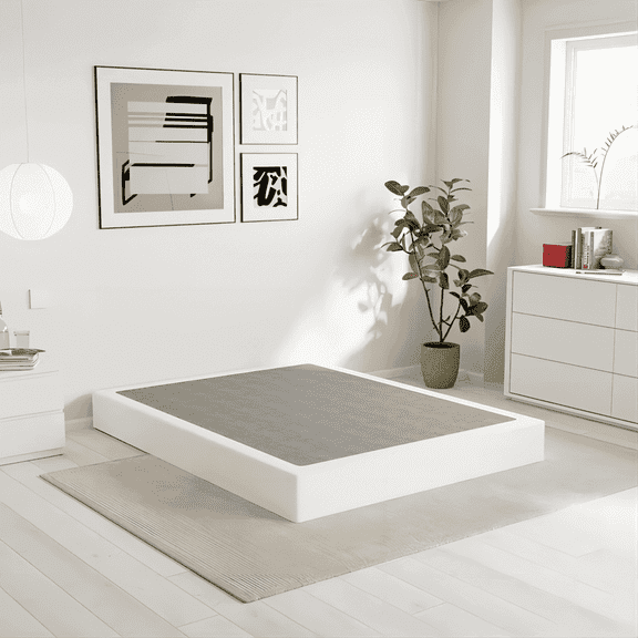 ZIYOO 4 Inch Metal Box Spring, Heavy - Duty Mattress Foundation,Full Size