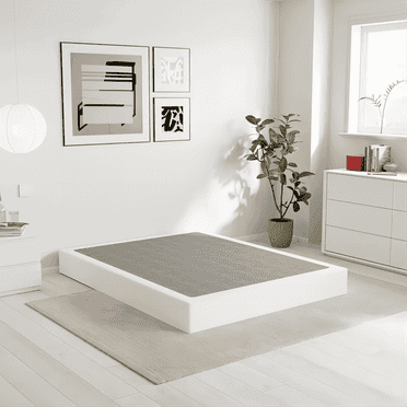 ZIYOO 4 Inch Metal Box Spring, Heavy - Duty Mattress Foundation,King Size