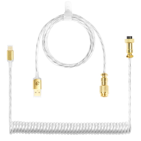 MAMBASNAKE C01 USB C to USB A Cable with Metal Aviator