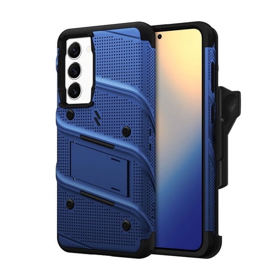 ZIZO Bolt Bundle with Case/Holster/Glass for Samsung Galaxy S24 - Blue