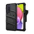 thumbnail image 1 of ZIZO BOLT Bundle Galaxy A03S Rugged Case, Tempered Glass Protector, Belt Clip & Lanyard, 1 of 3