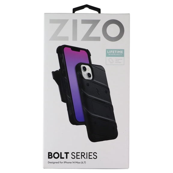 ZIZO Bolt Series (Case / Screen / Holster) for Apple iPhone 14 Plus - Black