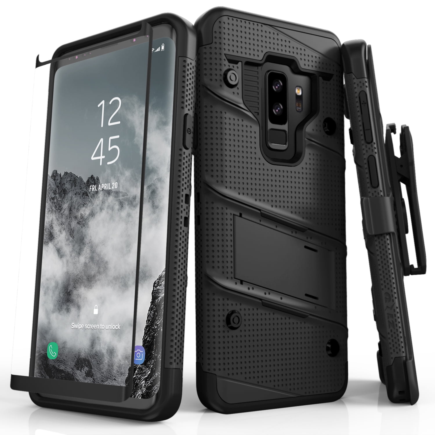 ZIZO BOLT Series for Samsung Galaxy S9 Plus Case Military Grade