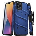 thumbnail image 1 of ZIZO Bolt Series for iPhone 12 Pro Max Case, Blue & Black, 1 of 6
