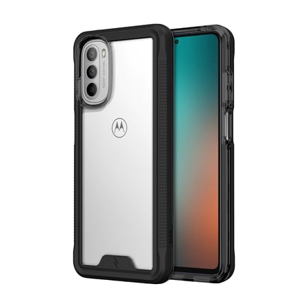 ZIZO ION Series for moto g 5G (2022) Case - Military Grade Drop Tested with Tempered Glass Screen Protector - Black