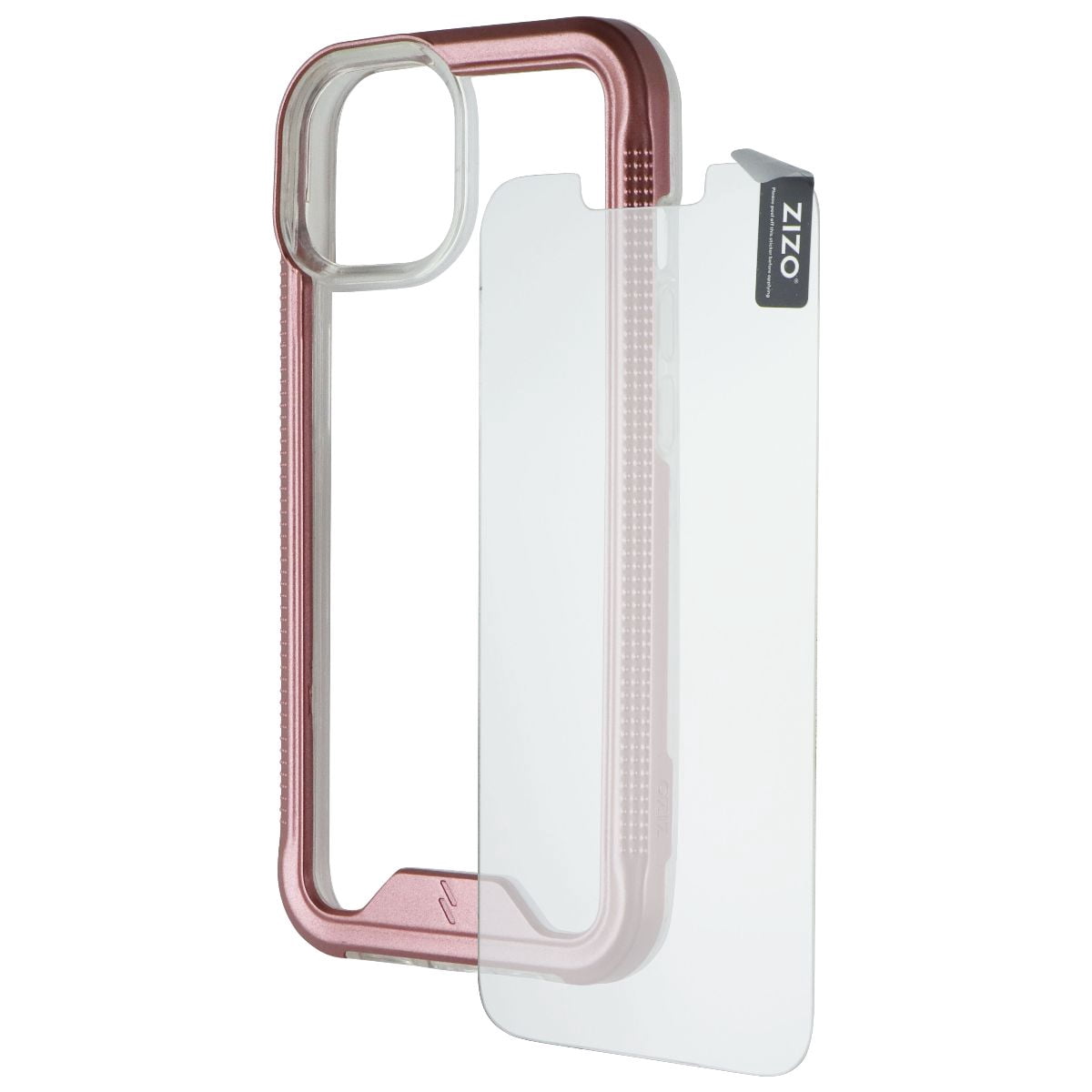 ZIZO ION Series iPhone 13 Case with Tempered Glass - Rose Gold