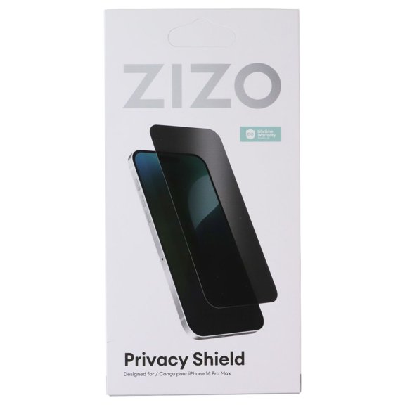 ZIZO PRIVACY Shield Tempered Glass for iPhone 16 Pro Max Smartphones