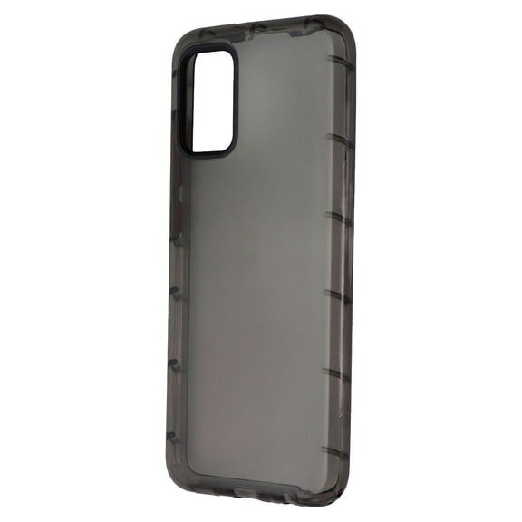 ZIZO SURGE Series for Galaxy A02s Case - Sleek Clear Case Customizable Buttons - Smoke