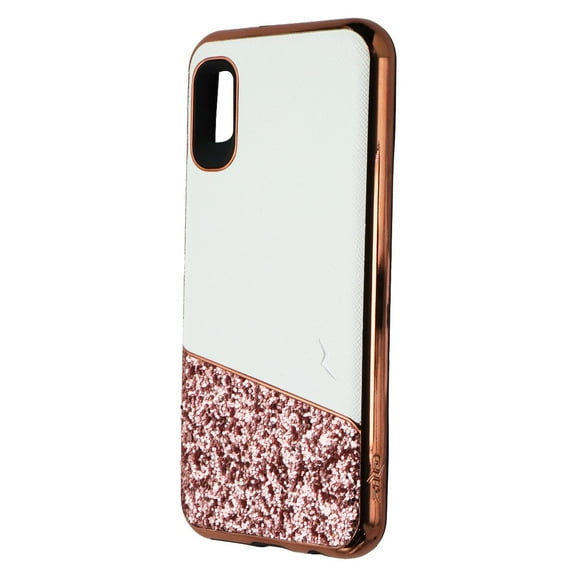 ZIZO WANDERLUST Series for Samsung Galaxy A10e | Dual Layer w/ Glitter Design (Cosmic Dust)