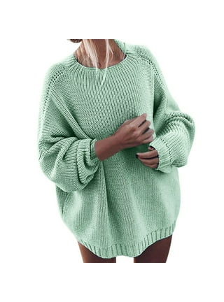 Oversized knit sweater plus size 2025