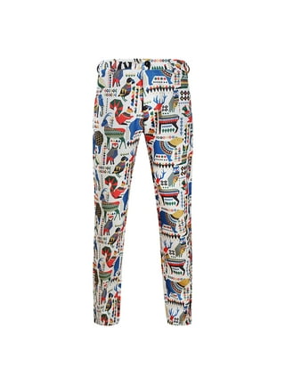 Patterned golf pants sale
