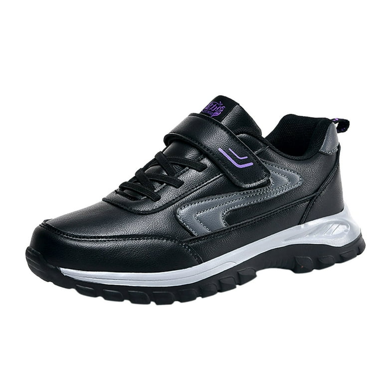ZIZOCWA Navy Shoes For Women Sneaker Booties For Women With Heel