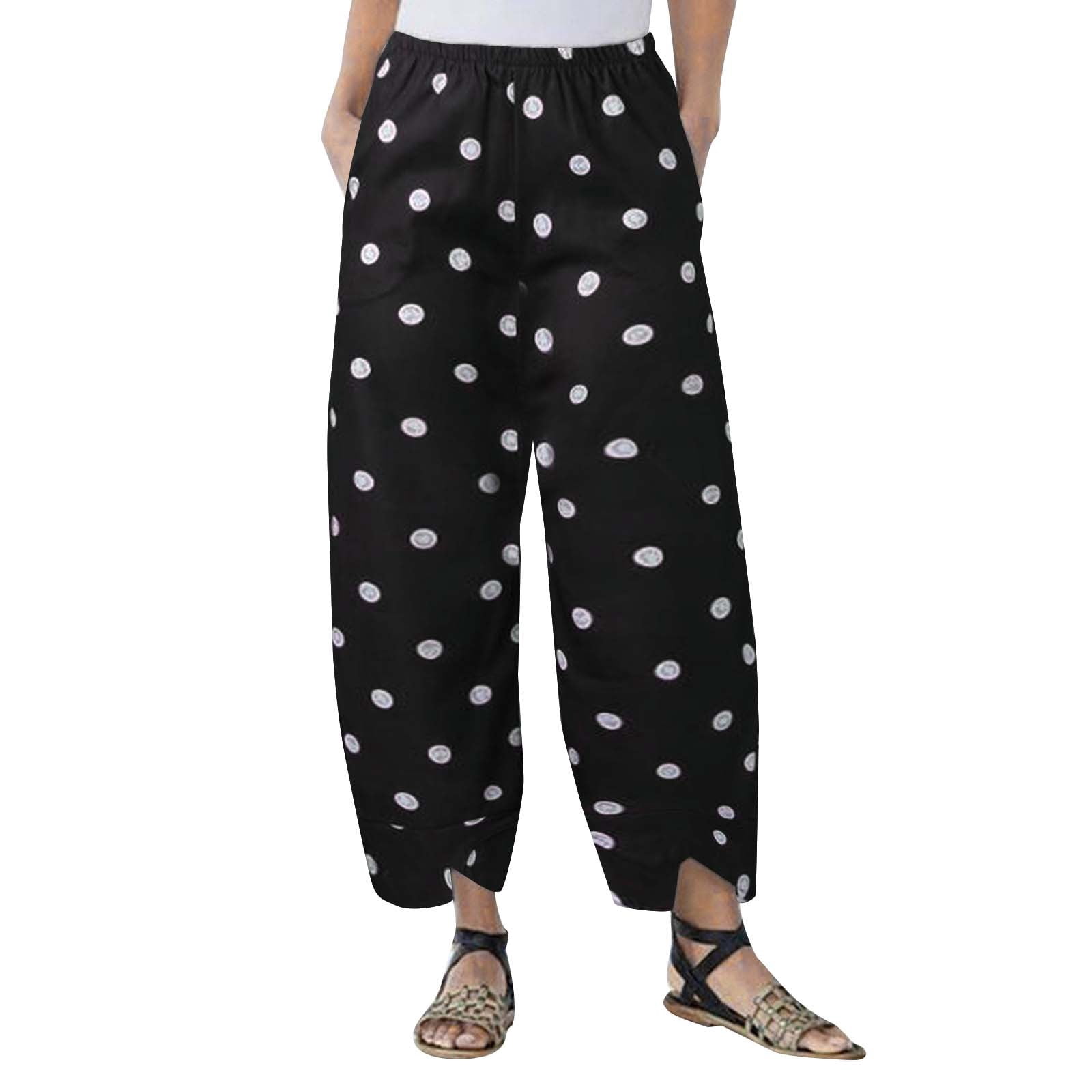 ZIZOCWA Pants Women Womens Business Casual Pants Size 2 Women'S Loose