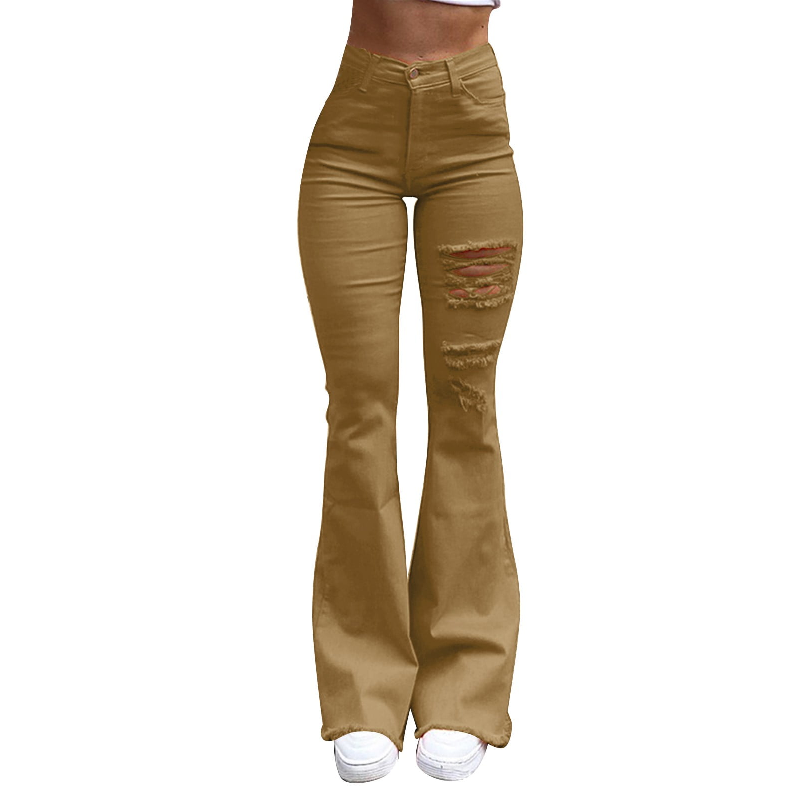 Side Chain Hollow Out Jeans Street Wear Pants JKP4332
