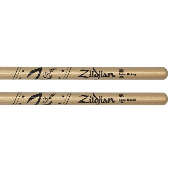 ZIldjian Z Custom LE Drumsticks 5B Wood Tip Gold Chroma