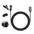 thumbnail image 1 of ZJ030MR USB C Lavalier Mic With Easily Clip Professional Omnidirectional Pickup Noise Reduction Optional Cover Muff, 1 of 7