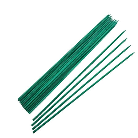ZJDOAK Bamboo Plant Stakes, Garden Wood Sturdy Bamboo Sticks, Plant Sticks Support for Indoor and Outdoor Plants, Floral Plant Support Stakes for Garden Plants