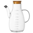 thumbnail image 1 of ZJDOAK Glass Oil Dispenser Bottle with Scale Anti Leak Design for Home Kitchen Ideal, Oil Dispenser Bottle for Kitchen, Oil Container Kitchen for Olive/Vinegar/Cooking/Soy Sauce, 1 of 8