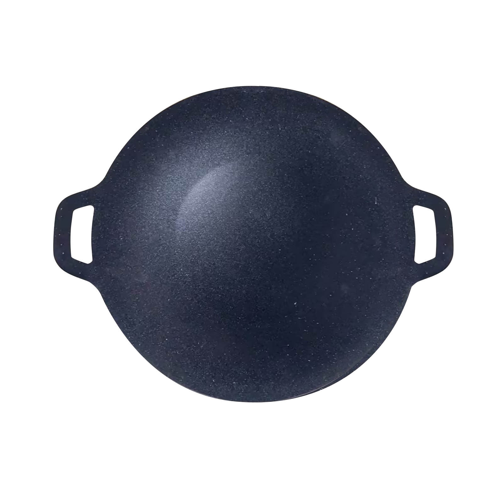 ZJDOAK Grill Pan with Nonstick Coating, Round BBQ Griddle, Electric