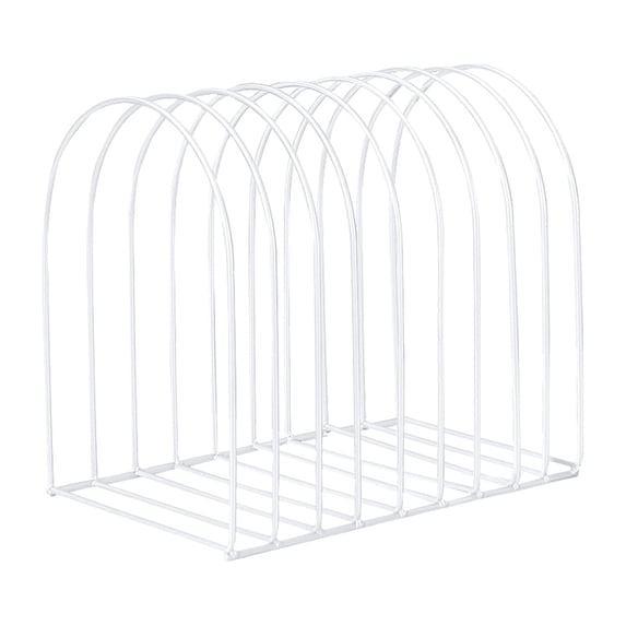 Large Folder Rack ZJDOAK Large Desktop Document Holder, Brass Metal Wire File Folder ...