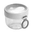 thumbnail image 1 of ZJDOAK Overnight Oats Containers with Lids - Glass Storage Jars with Airtight Lids Wide Mouth Mason Food Jars Great for Meal Prep Salad Chia Pudding Snacks Yogurt Sugar Spice Cereal, 1 of 3