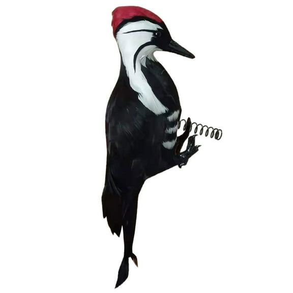 ZJDOAK Woodpecker - Plastic Woodpecker Yard Art - Beautiful Backyard & Garden Gift, Outdoor Spring, Summer Metal Yard Art for Lawn Ornament Decoration Ornament Decor