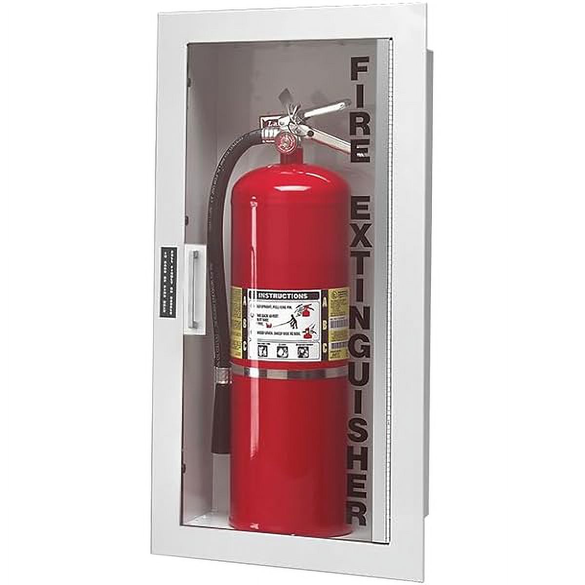 ZJINJIN Gemini G24096R - Semi Recessed Fire Extinguisher Cabinet ...