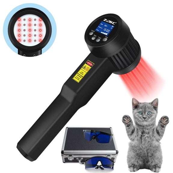 ZJKC 3000mW Red Light Physical Therapy Device with 650nm and 808nm for Enhanced Circulation