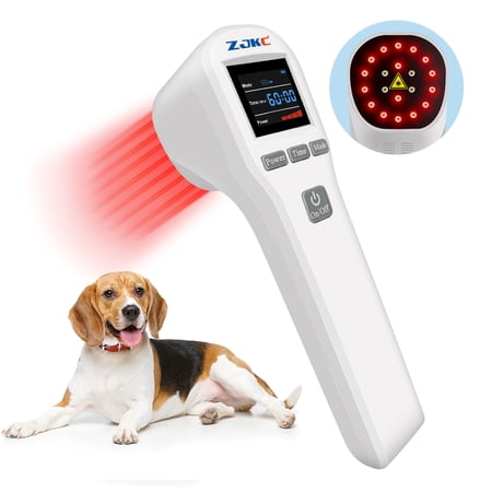 ZJKC Cold Light Therapy Device for Pets, 650nm & 808nm for Joint and Muscle Support